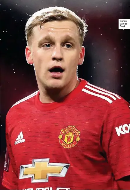  ??  ?? Donny Van de Beek