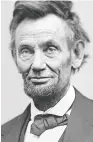  ??  ?? Abraham Lincoln