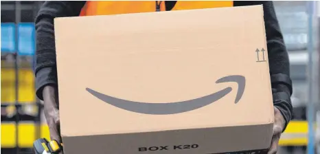  ?? FOTO: SEBASTIAN KAHNERT ?? Online-Händler wie Amazon sollen künftig Steuern für jedes versandte Paket zahlen, fordern CDU-Politiker.