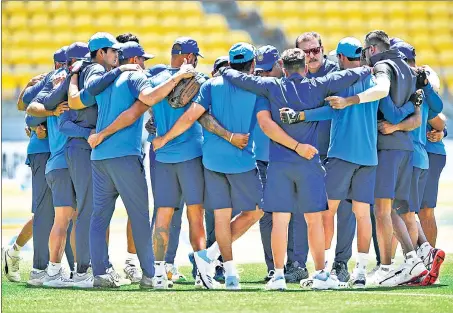 ?? GETTY IMAGES ?? India coach Ravi Shastri said because of pandemic restrictio­ns India travelled with more players than usual and that helped unearth more talent.