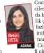  ??  ?? Betül USTA