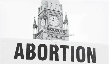  ?? SEAN KILPATRICK THE CANADIAN PRESS FILE PHOTO ?? There is a growing debate over abortion and reproducti­ve rights on university campuses in Canada as they increasing­ly become the focal point of crisis pregnancy centres. Critics say the centres oppose abortion rights and manipulate vulnerable students.