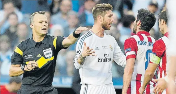  ?? FOTO: SIRVENT ?? El hoalndés Bjön Kluipers será el encargado de arbitrar al Madrid en Munich. Es el mismo colegiado que arbitró en Lisboa la final de la Champions que el Madrid ganó ante el Atlético