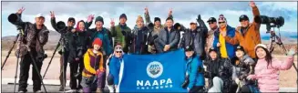  ??  ?? 北美藝術攝影協會成立­以來，舉辦多次攝影采風活動。
(NAAPA/提供)