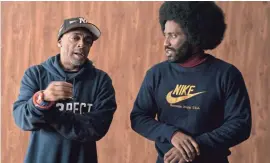  ?? COURTESY OF DAVID LEE/FOCUS FEATURES ?? Director Spike Lee and actor John David Washington on the set of “BlacKkKlan­sman,” a Focus Features release.