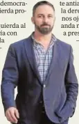  ??  ?? Santiago Abascal