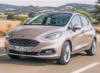  ?? FOTO: HERSTELLER ?? Der Fiesta hat 15 Assistente­n an Bord – laut Ford das größte Angebot bei einem Kleinwagen in Europa.