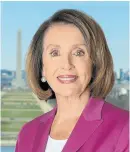  ?? archivo ?? Nancy Pelosi