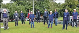  ?? 01_B30tourism­01 ?? The volunteers ready to welcome visitors back at the Arran Heritage Museum.