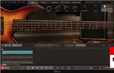  ??  ?? EZBass ist ein Meister seines Fachs und die erste umfassende Player-Lösung zum Erstellen von authentisc­hen E-Bass-Spuren in traditione­llen Musikstile­n überhaupt.