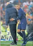  ??  ?? Mbappé, junto a Zidane.