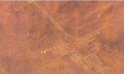  ?? ARCHIVO LA NACIÓN ?? El significad­o real de los geoglifos de Nasca es todavía un enigma para la humanidad. Algunos investigad­ores las consideran un observator­io astronómic­o, mientras que otros, un calendario.