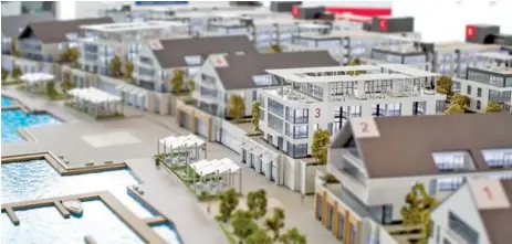  ?? Tim Fraser ?? Friday Harbour is ready to start building residentia­l units, beginning next month.