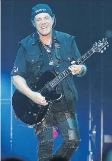  ?? BRYAN SCHLOSSER ?? Neal Schon and his band Journey will be performing at Rogers Arena on Monday. In spite of their vintage, songs like Don’t Stop Believin’ and Any Way You Want continue to be downloaded regularly.