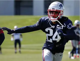  ?? NAncy lAnE / hErAld sTAff filE ?? WILL BE MISSED: Stephon Gilmore was traded to the Carolina Panthers on Wednesday in exchange for a sixth-round draft pick in 2023.