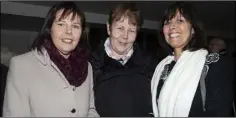  ??  ?? Terri Morris, Mary Hennessy and Pauline Hickey from Clonegal.