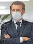  ?? FOTO: LUDOVIC MARIN/AP ?? Präsident Emmanuel Macron.