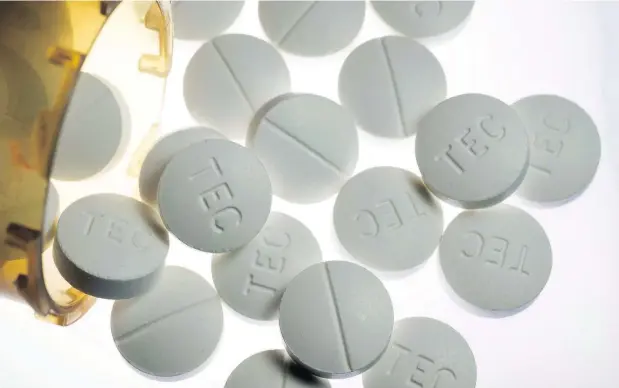  ?? — THE CANADIAN PRESS FILES ?? A team of researcher­s from Western University in London, Ont., showed that the STOP Narcotics initiative reduced by half the amount of opioids prescribed following two types of outpatient surgery, while still satisfacto­rily treating many patients’ post-operative pain.