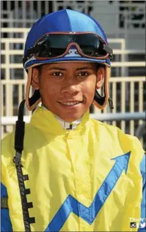  ?? BY NYRA ?? Manuel Franco is riding Momameamar­ia in the Shine Again Stakes and looking to take home the $100,000 prize over horses like Carina Mia.