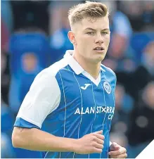  ??  ?? ■ St Johnstone’s Callum Hendry.