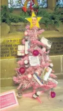  ?? The Christmas Tree Festival at St Cuthbert’s Church in Halsall ??