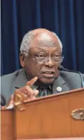  ?? GRAEME JENNINGS/GETTY IMAGES ?? Rep. James Clyburn, D-S.C., chairman of the Select Subcommitt­ee on the Coronaviru­s Crisis, sent letters to Blueacorn and Womply requesting informatio­n about fraud prevention.