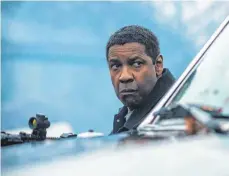  ?? FOTO: SONY ?? Robert McCall (Denzel Washington) vertraut nicht auf den Rechtsstaa­t, sondern nimmt das Recht lieber in die eigene Hand.