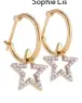  ??  ?? Sirius earrings, £420, Sophie Lis