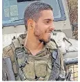  ??  ?? Staff Sergeant Omer Tabib