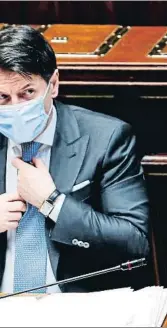  ?? GIUSEPPE LAMI / EFE ?? El premier italiano, Giuseppe Conte