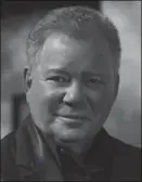  ??  ?? William Shatner