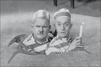  ??  ?? The Second 100 Years is regarded as the first official Laurel and Hardy film