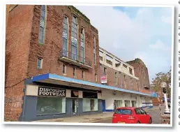  ?? ANDREW BROWN MEDIA ?? ● A view along the side of the former Garrick Theatre in Southport
