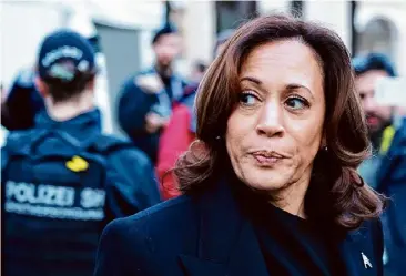  ?? Johannes Simon/getty Images ?? Vice President Kamala Harris attends the 2024 Munich Security Conference on Feb. 16 in Munich, Germany.