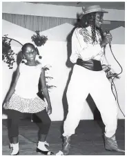  ?? GLEANER PHOTO ?? Sophia George (right) and her daughter, Patrice, in May 1989.