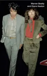  ??  ?? Warren Beatty and Diane Keaton