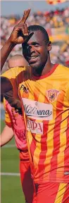  ??  ?? Cheick Diabaté, 29 anni, punta del Benevento ANSA