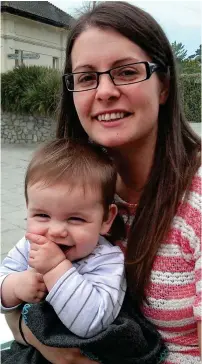  ??  ?? Tragic death: Melissa Mead and son William