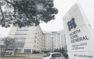  ?? STEVE RUSSELL TORONTO STAR ?? North York General Hospital reported an outbreak of COVID-19 in April. The province’s definition of what qualifies as an outbreak is expected to bring clarity, both for health officials and the public.