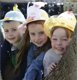  ??  ?? Lucas and Abbie McDonald with Jack McCloy.