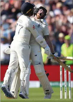  ??  ?? Ben Stokes’ 135 not out handed England a dramatic win in the third Ashes Test