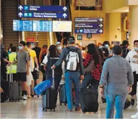  ?? CORTESÍA: ADOLFO JASO ?? Aeroflot anunció que hoy saldrá un vuelo de Cancún a Rusia