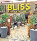  ?? ?? Bliss Café in King Street