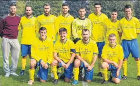  ?? Pictures: Martin Apps FM3388644, left; FM3388646 right ?? Hollingbou­rne, left, won 2-1 at Artois in the Kent Premier Cup. Right, East Malling beat Vinters 9-0 in the same competitio­n