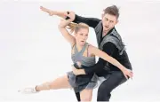  ?? REUTERS ?? Ekaterina Alexandrov­skaya and Harley Windsor of Australia compete at the 2018 Pyeongchan­g Games in South Korea.