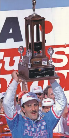  ?? ASSOCIATED PRESS FILE PHOTO ?? Derrike Cope returns to Daytona 31 years after his only Daytona 500 victory. It will be his first Daytona 500 appearance since 2004.