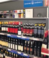  ??  ?? Les ventes des vins du Québec à la SAQ ont bondi de 60 % en avril.