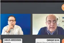  ??  ?? Escenario. Silva, director de Focus Consulting Group, considera que ante la abundancia de informació­n es más difícil hacer un análisis.