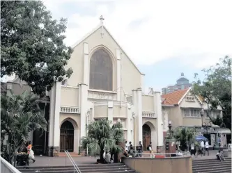  ??  ?? One of Durban’s most famous landmarks, St Paul’s Anglican Church in the centre of the city. An official history has just been released.