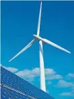  ?? Foto: archiv ?? Víc a rychleji Němečtí Zelení chtějí co nejvíc větrníků a solárních panelů.